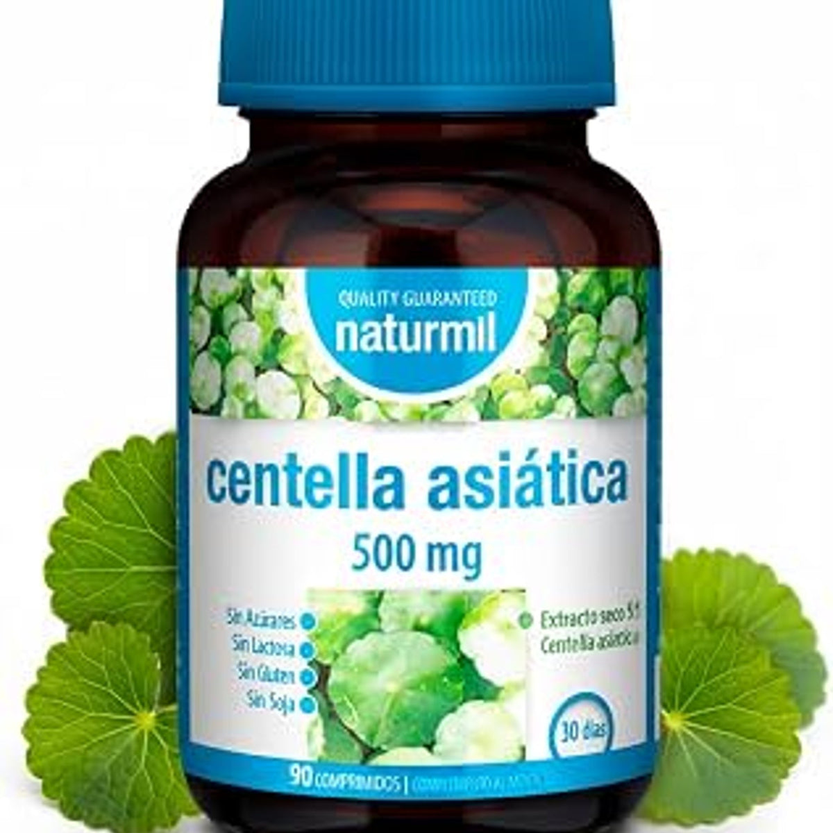 Centella Asiática Naturmil 500 mg 90 comprimidos