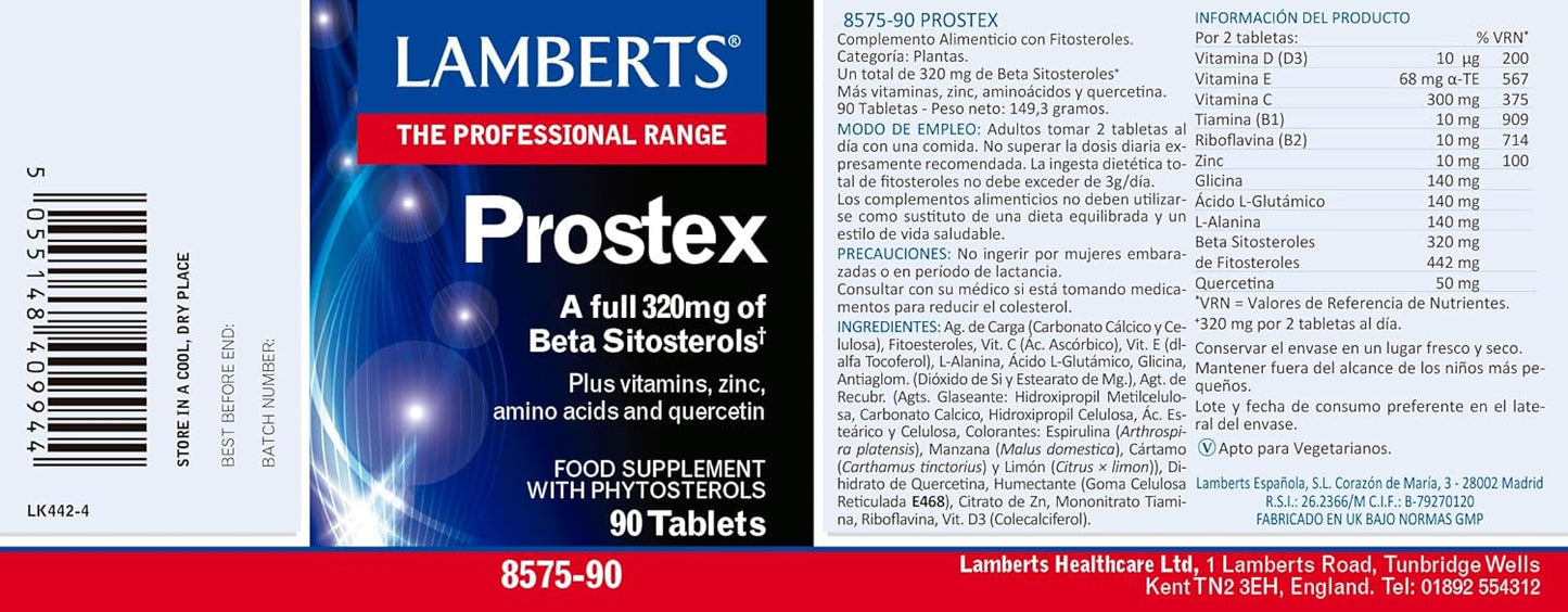 Lamberts Prostex, Multivitamin Combination - 90 Tablets