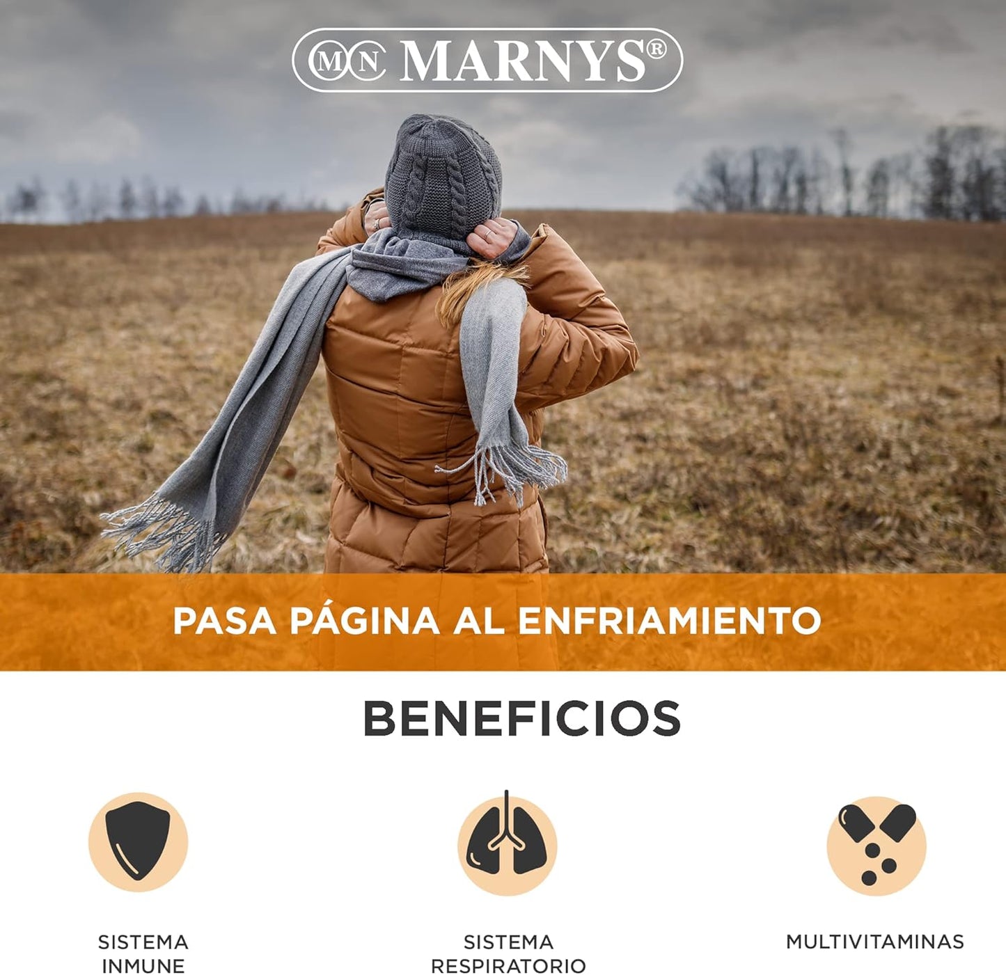 Marnys Echinacea + Sea Buckthorn + Elderberry + Vitamins - Supports Immune System and Defenses - Inmupec Defens - 20 Drinking Vials 0