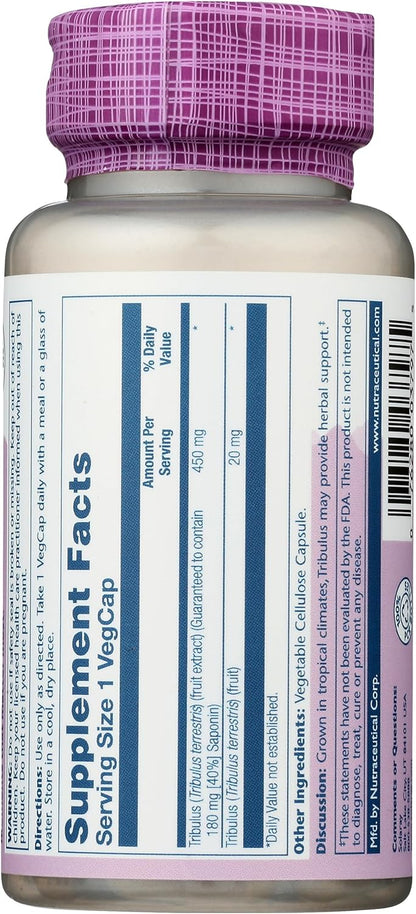 Tribulus 450 Mg 60 Capsules Solaray