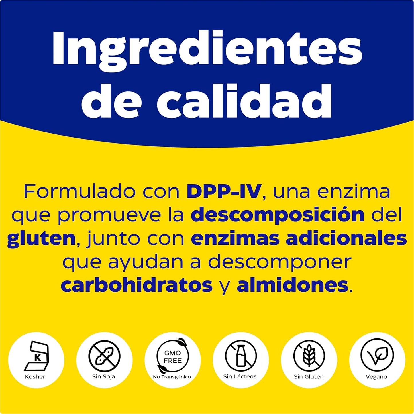 Enzymedica, Glutenease, Indicated Against Gluten and Casein, Enzyme Formula Reduces Gases, Improves Nutrient Absorption, Gluten Free, Dairy Free, Vegan, 60 Capsules