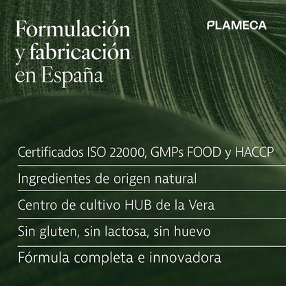 Plameca Tribiotic - 3 in 1 Formula - Intestinal Probiotics and Prebiotics, with Postbiotic - Improves Integral Digestive Health - 30 Tablets for 30 Days