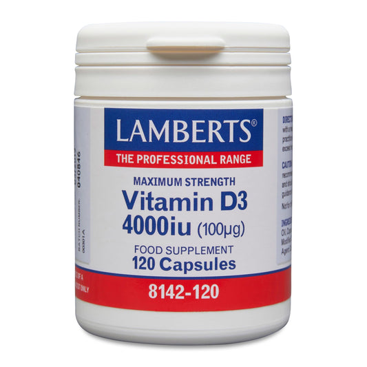 Vitamina D3 4000 UI 120 comprimidos