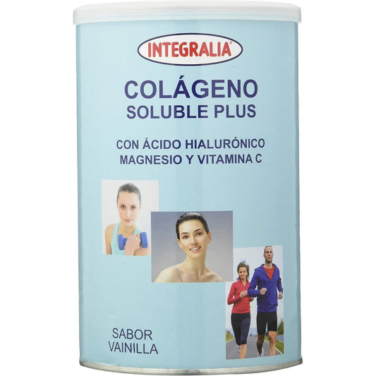 Colágeno soluble vainilla vitamina C ácido hialurónico