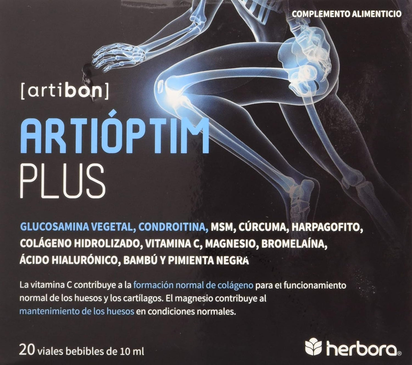 Herbora Artioptim Plus - Liquid, Joint Health, 20 Vials