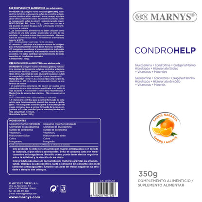 Marny's Condrohelp, Sabor Naranja 350 Gramos