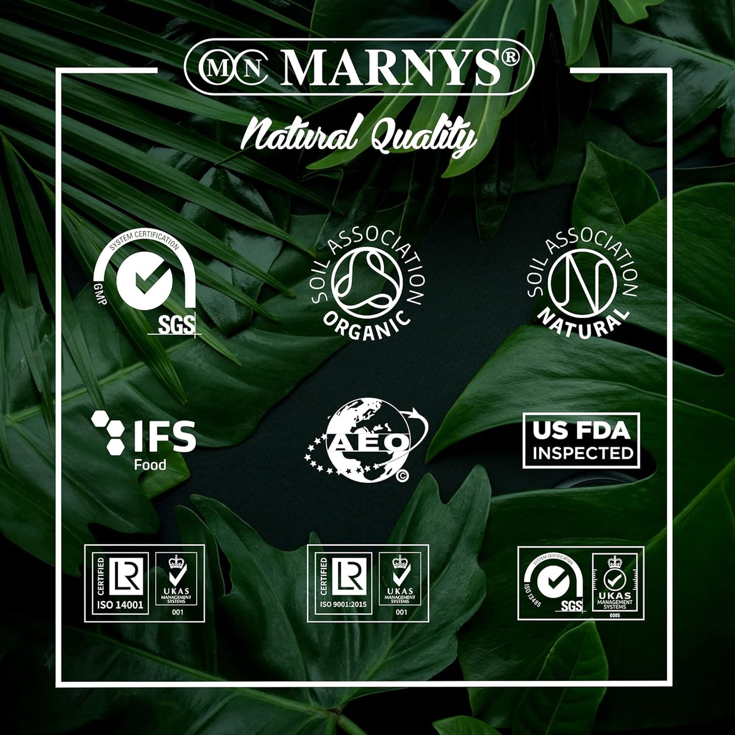 Marny's Guaramar 500mg of Guarana Energy and Tiredness Relief 120 Capsules