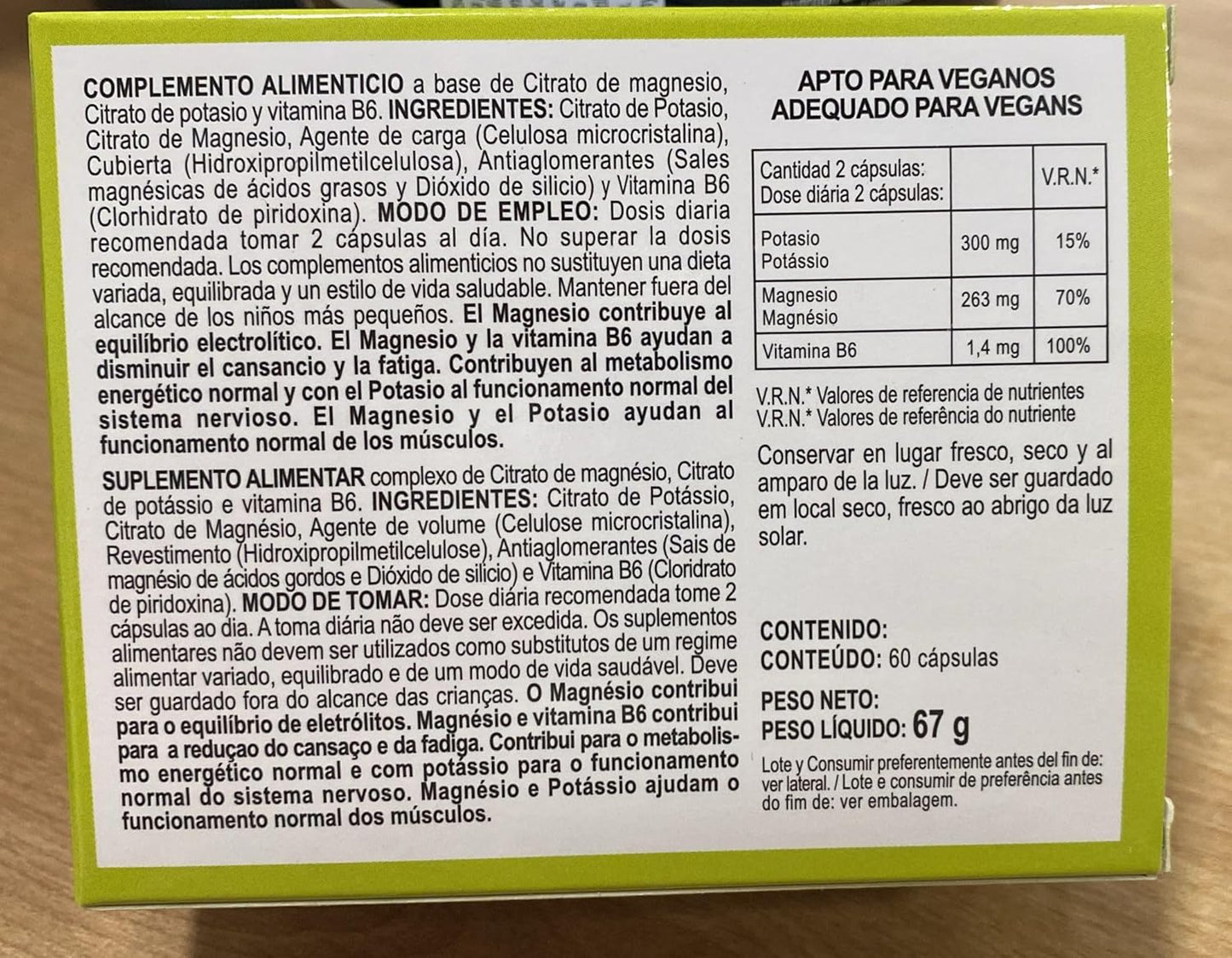 Integralia - Magnesium and Potassium - 3 PACKS SAVING