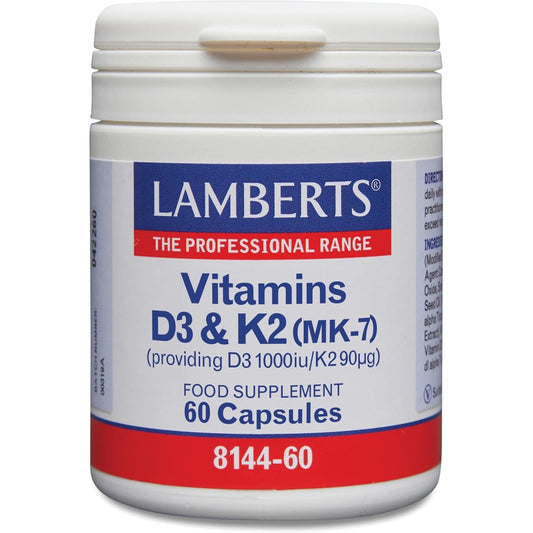 Vitamin D3 1000 IU K2 90 µg 60 capsules