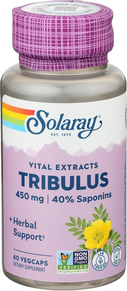 Tribulus 450 Mg 60 Capsules Solaray