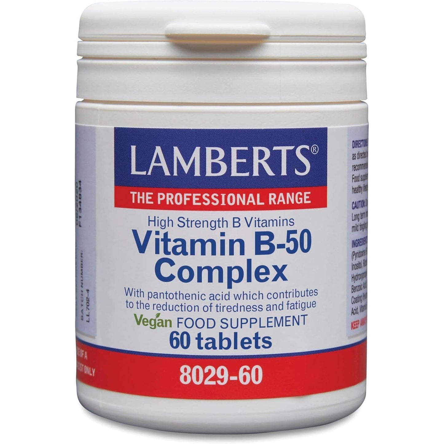 Complejo vitamínico B-50 60 comprimidos
