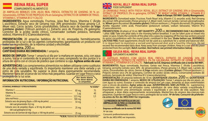 Robis Queen Royal Super Maxima Energy - 20 Units