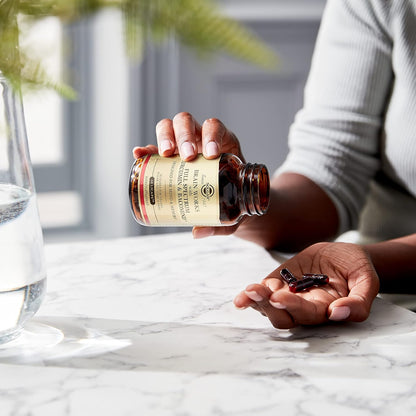 Solgar Solgar | Brain Works with Full Spectrum Curcumin and BacoMind - 60 Vegetable Capsules Licaps 200g