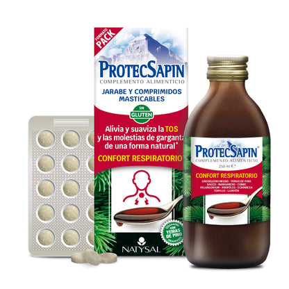 PROTECSAPIN SYRUP | With Pine Yolks and Plant Extracts | Natural Defenses| NATYSAL
