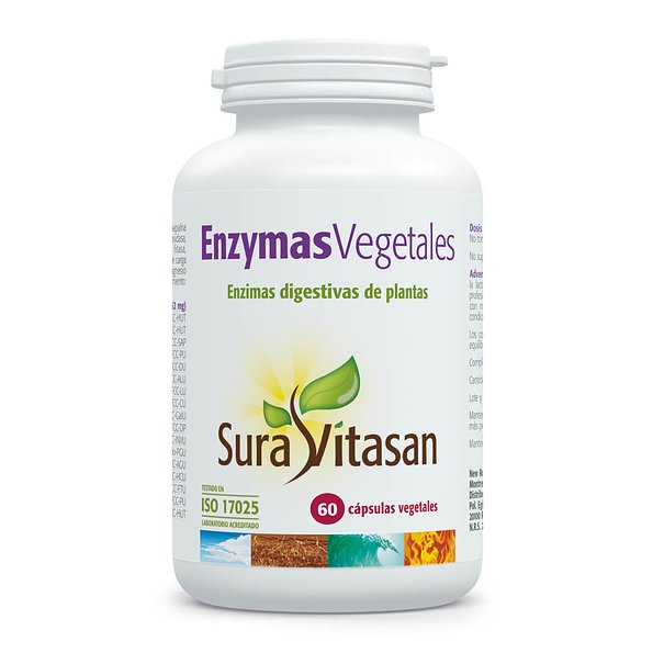 Enzimas Vegetales 60 Cápsulas