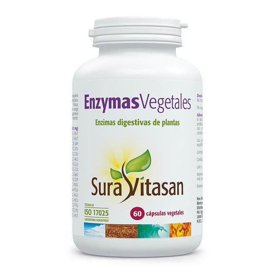 Enzimas Vegetales 60 Cápsulas