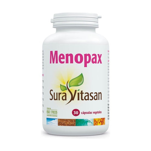Menopax extractos vegetales 30 cápsulas
