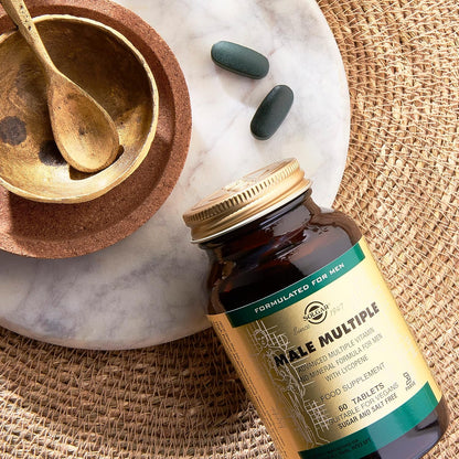 Solgar Male Multiple (111724), White, 60 Tablets