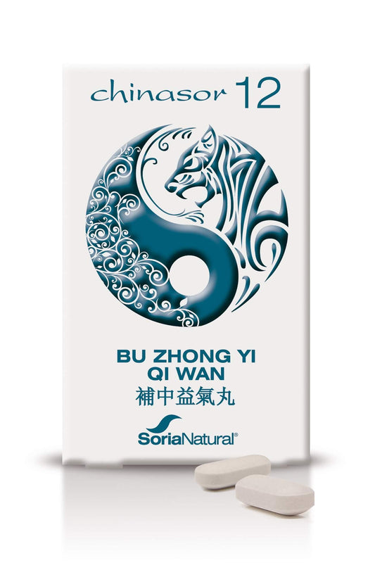 Chinasor 12 Bu Zhong Yi Qi Wan 30 Comprimidos de Soria Natural