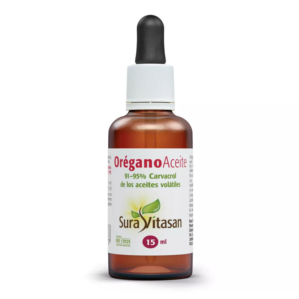 Sura Vitasan Orégano Aceite 91-95% Carvacrol 15 ml