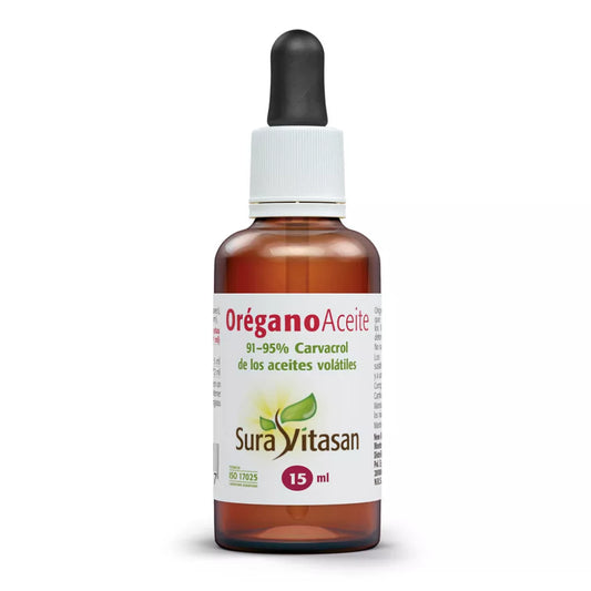 Sura Vitasan Orégano Aceite 91-95% Carvacrol 15 ml