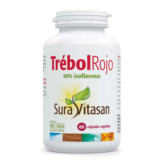 Trébol rojo 40% isoflavonas 60 cápsulas