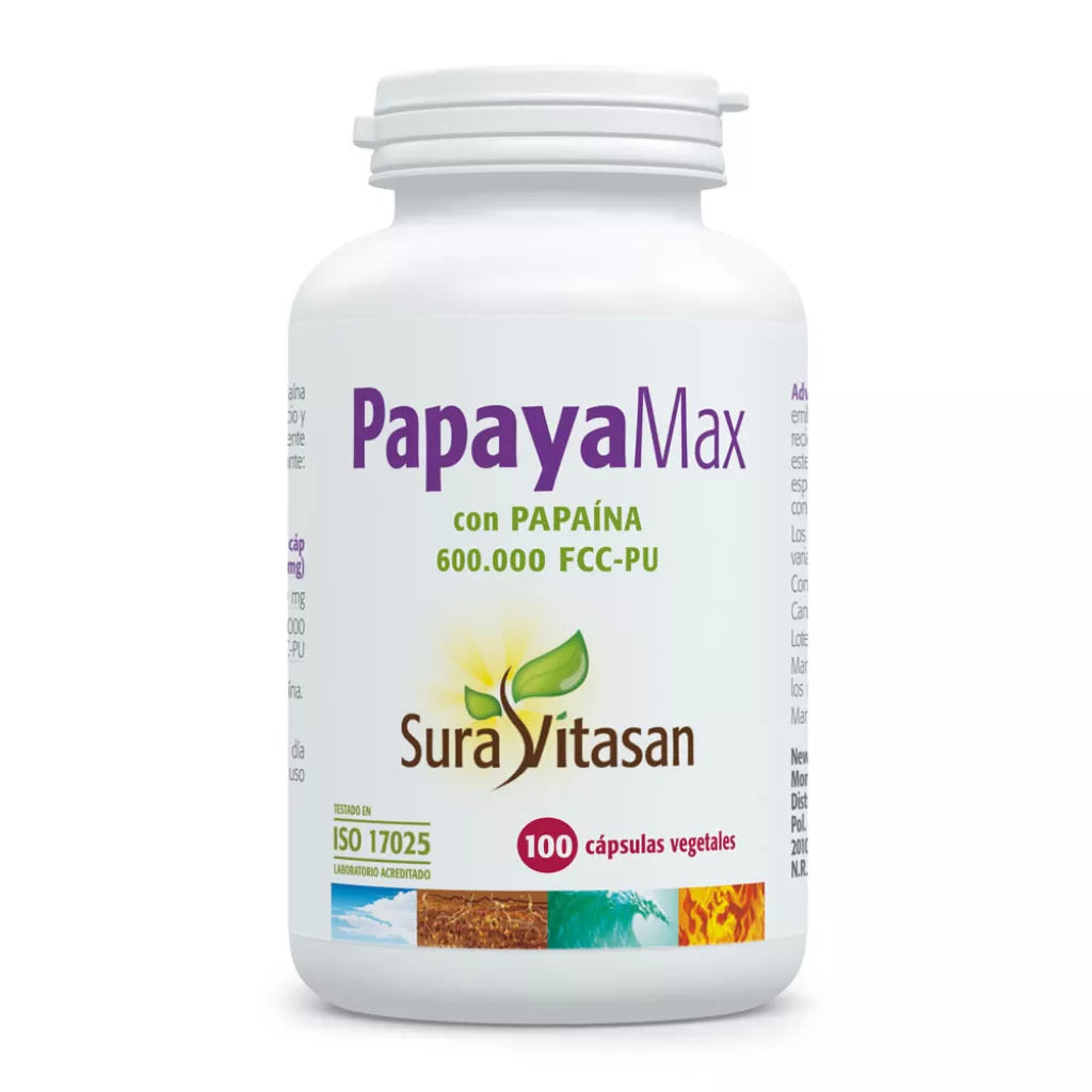 Papaya Max 100 cápsulas