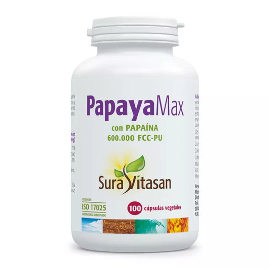 Papaya Max 100 cápsulas