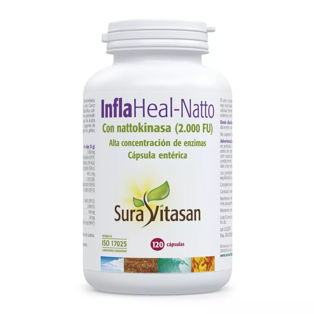 InflaHeal-Natto 120 Cápsulas - Sura Vitasan