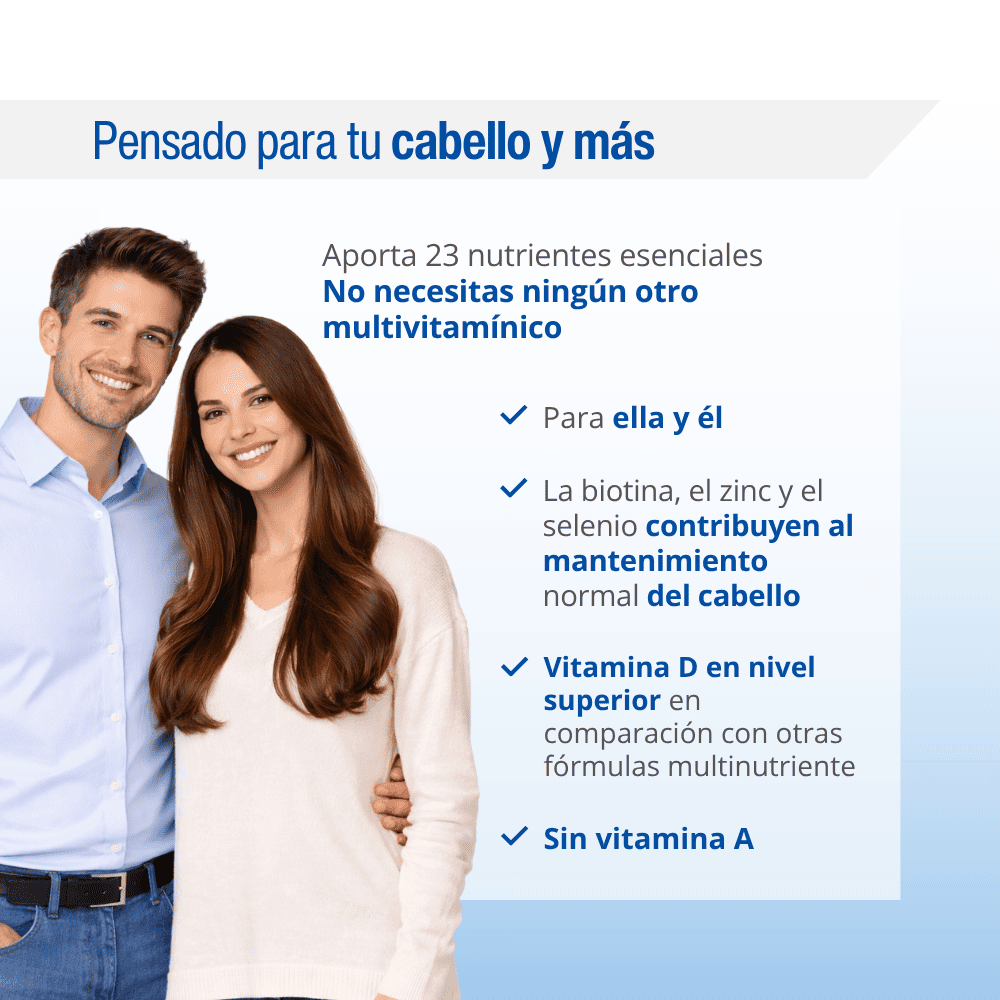 Maxi-Hair biotina, zinc y selenio 60 tabletas