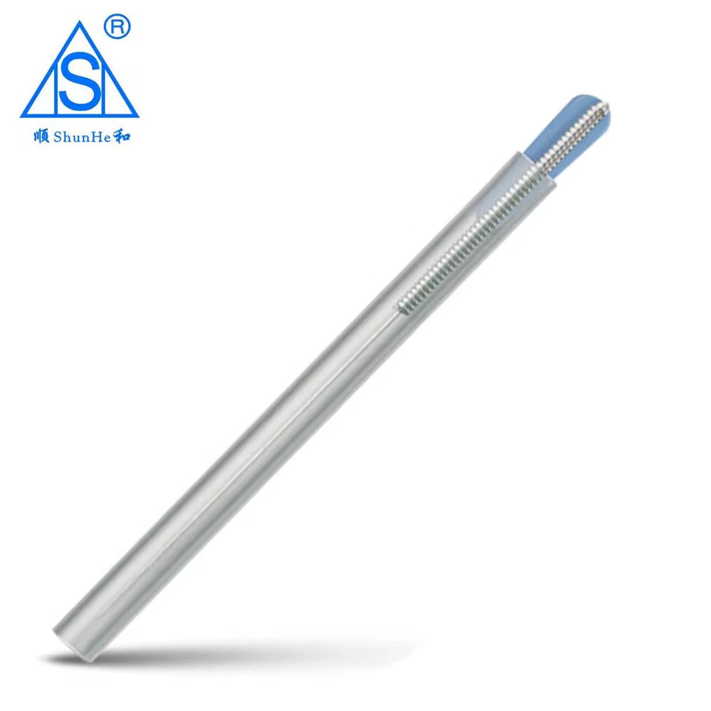 Aguja de acupuntura estéril con mango Sujok (resorte) y empaque de aluminio con certificación CE/ISO y tubo.