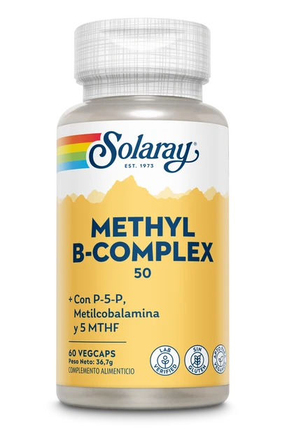 Methyl B-Complejo 60 cápsulas Solaray