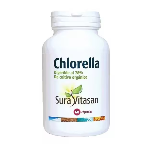 Chlorella 455 mg 60 cápsulas