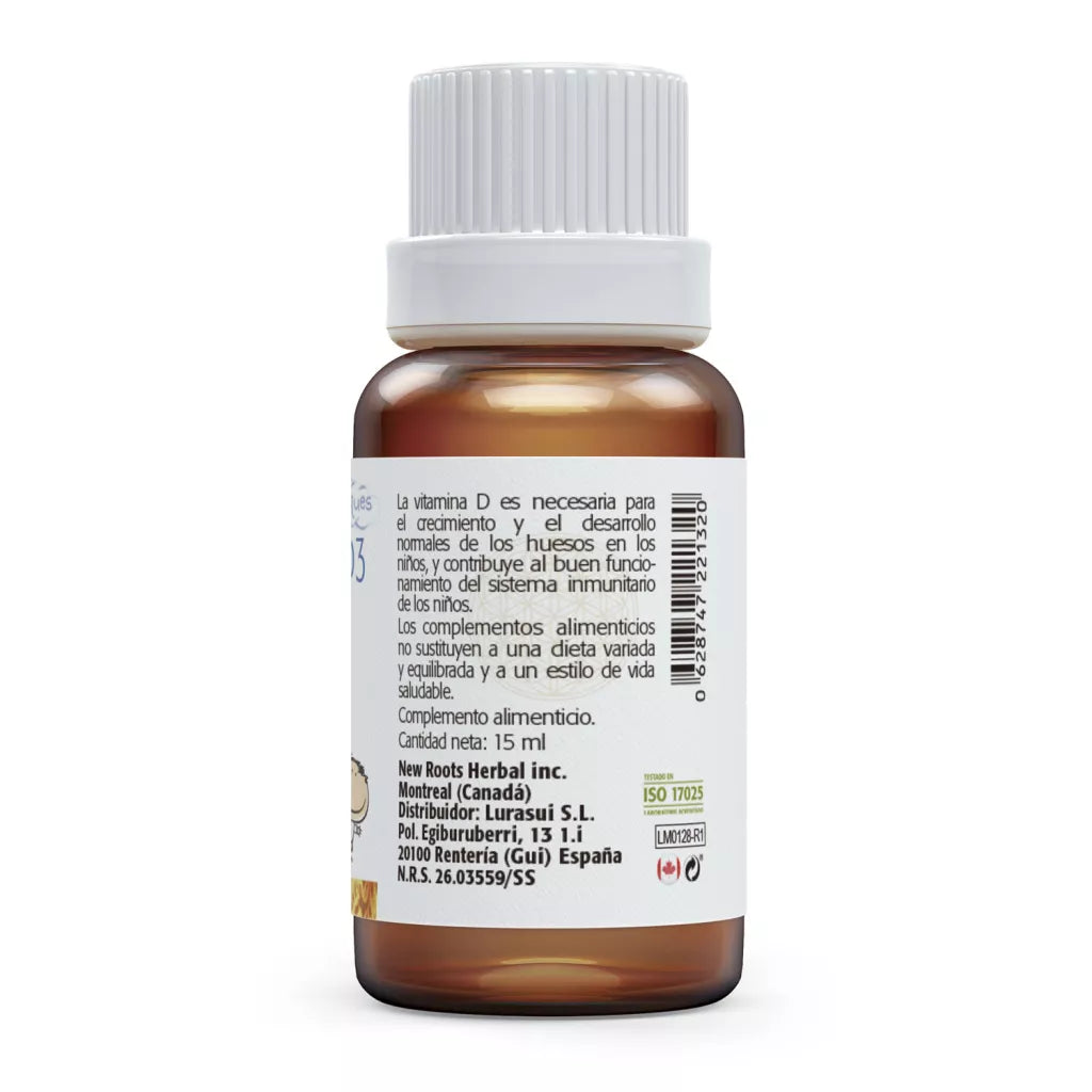Sura Vitasan Vitamina D3 para Niños Liquido 15ml