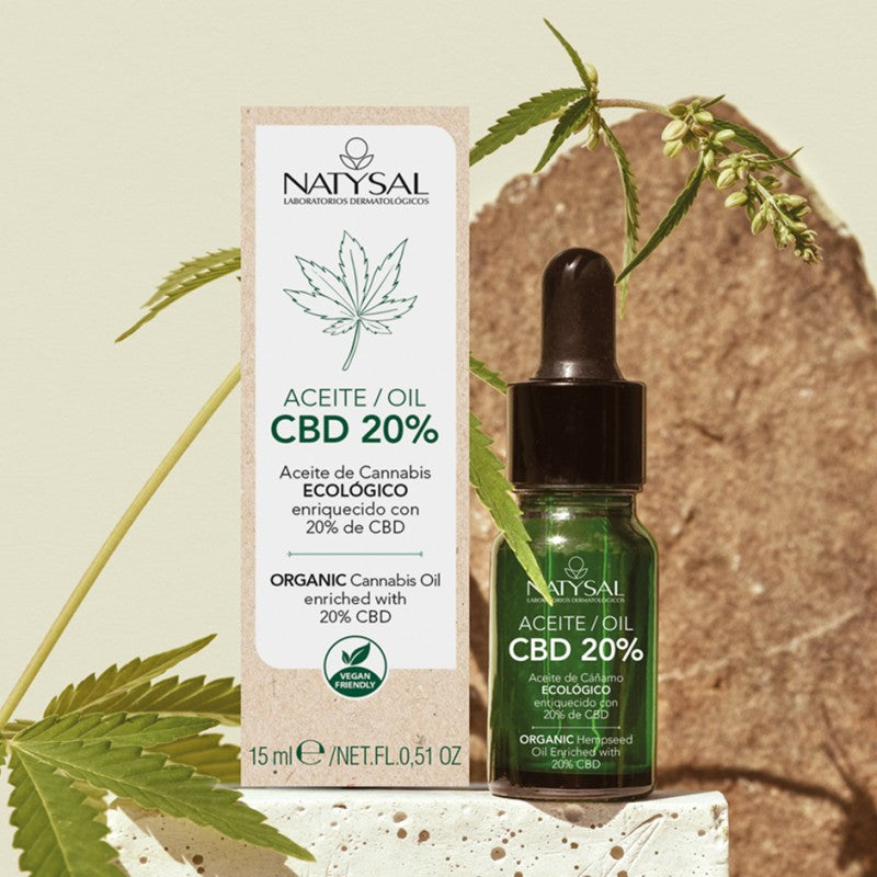 Aceite CBD 20% Natysal 15 ml detalle