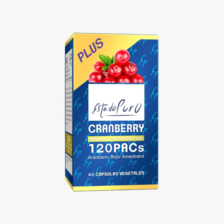 Arandano rojo Cranberry 120 mg PAC 40 capsulas