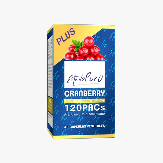 Arandano rojo Cranberry 120 mg PAC 40 capsulas