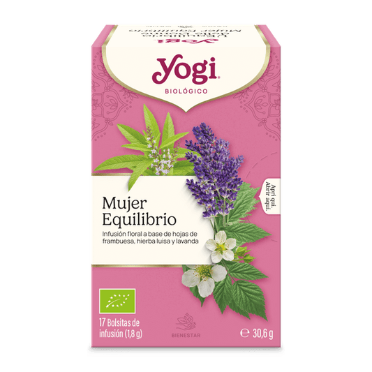 Mujer Equilibrio Yogi Tea 17 bolsitas infusión BIO