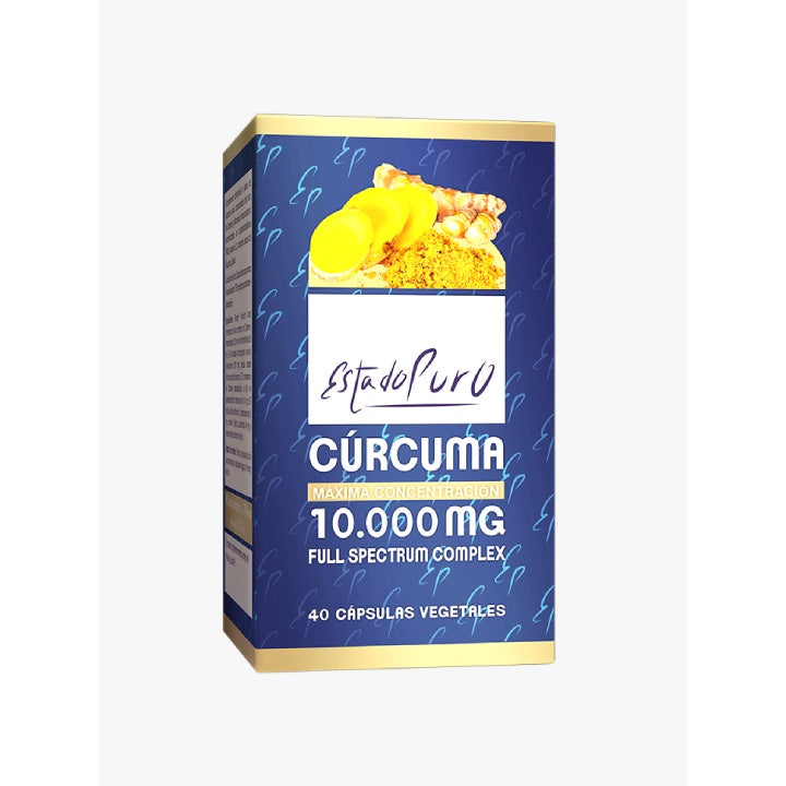 Cúrcuma 10.000 mg Full Spectrum Complex 40 Cápsulas Tongil