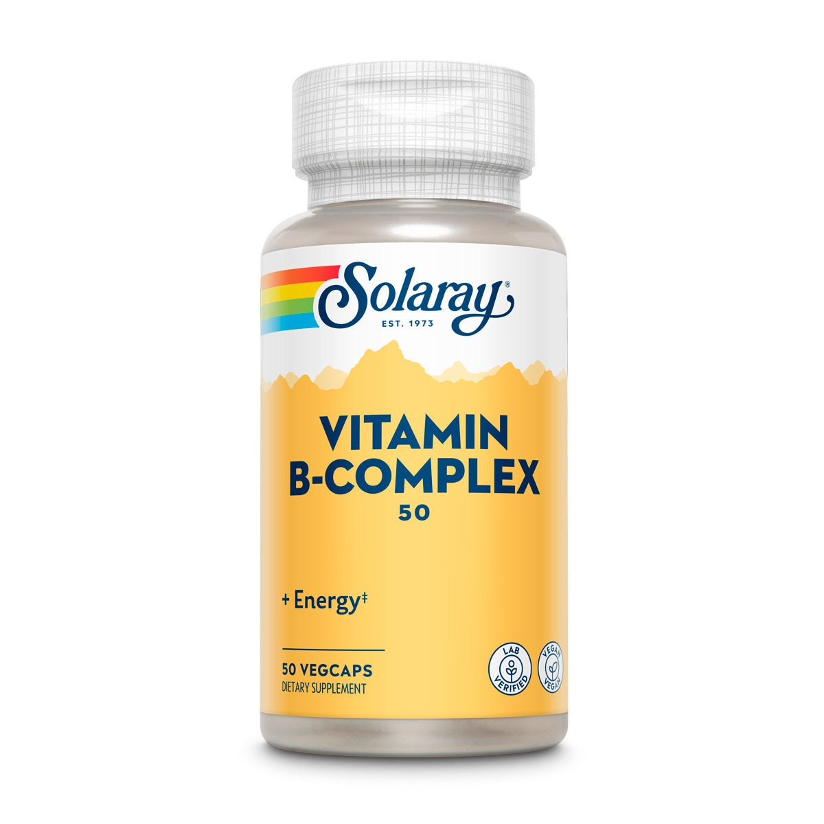 Complejo de Vitamina B 50 mg 50 cápsulas Solaray