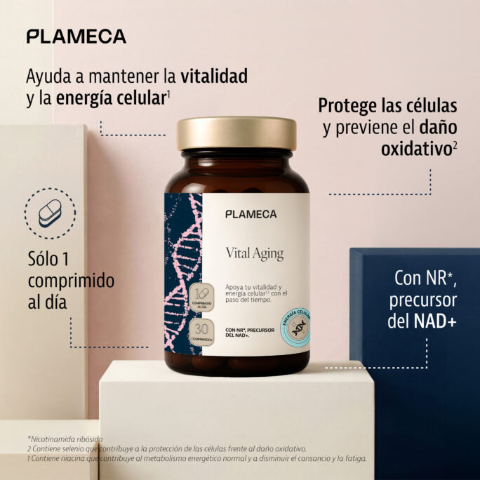 Vital Aging Plameca - Vista lateral del envase