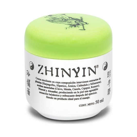 Zhinyin Crema de Masaje 50 ml, vista frontal del bote